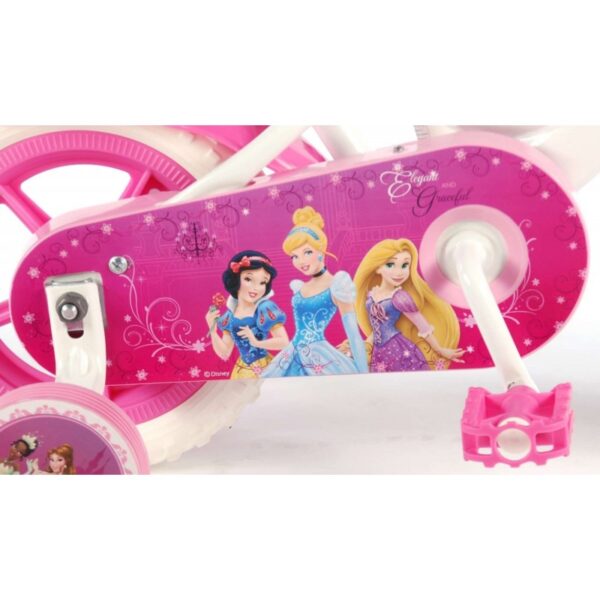 Disney Prinsesser Cykel 10" Med Støttehjul 2-4 År. - Image 4