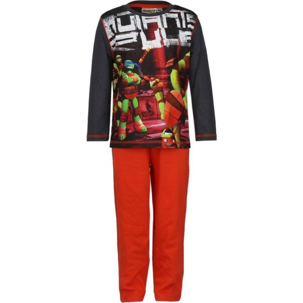 6 år / 116 cm - Rød Ninja Turtles Pyjamas - Image 3