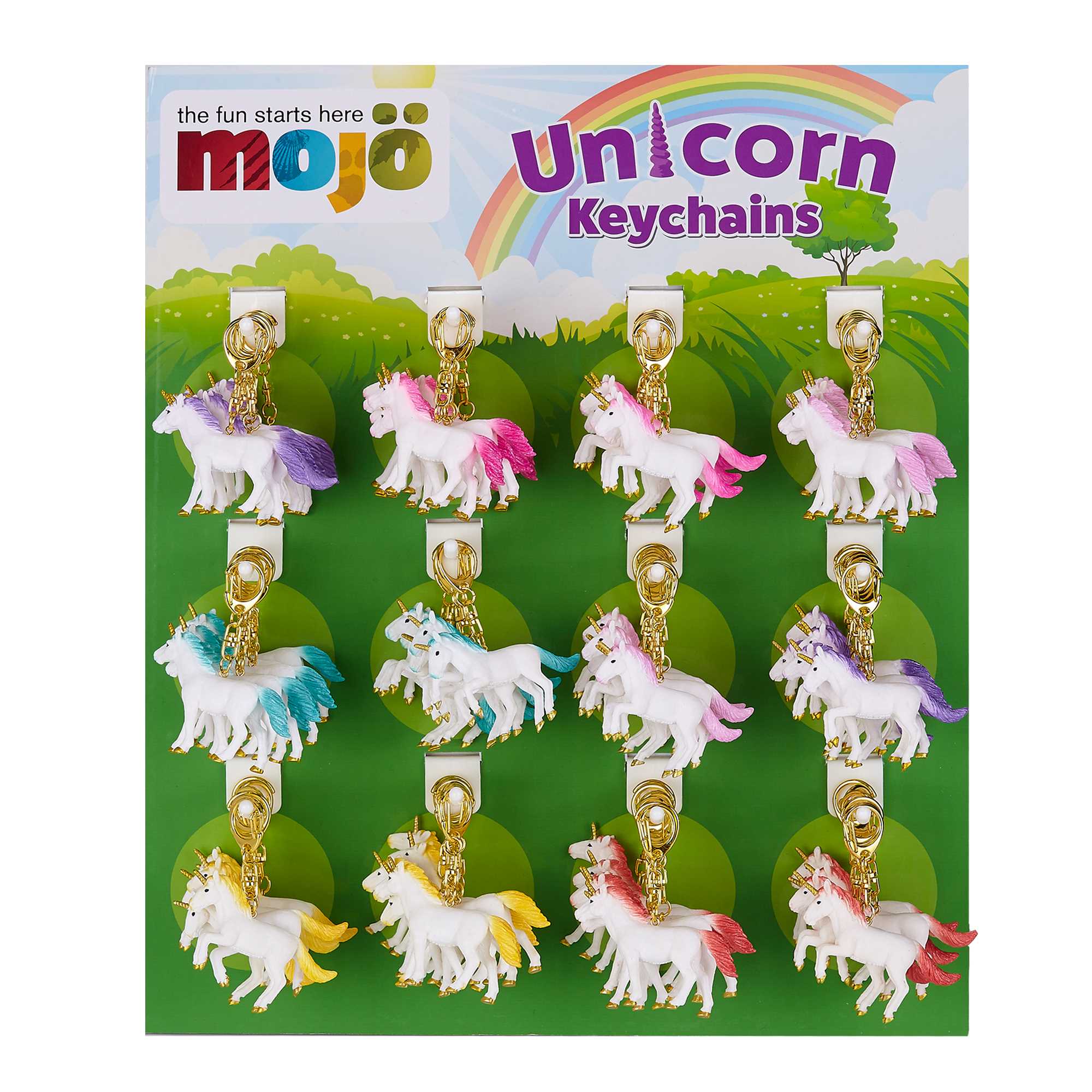 Mojo Display Nøglering (72 stk.), Enhjørning